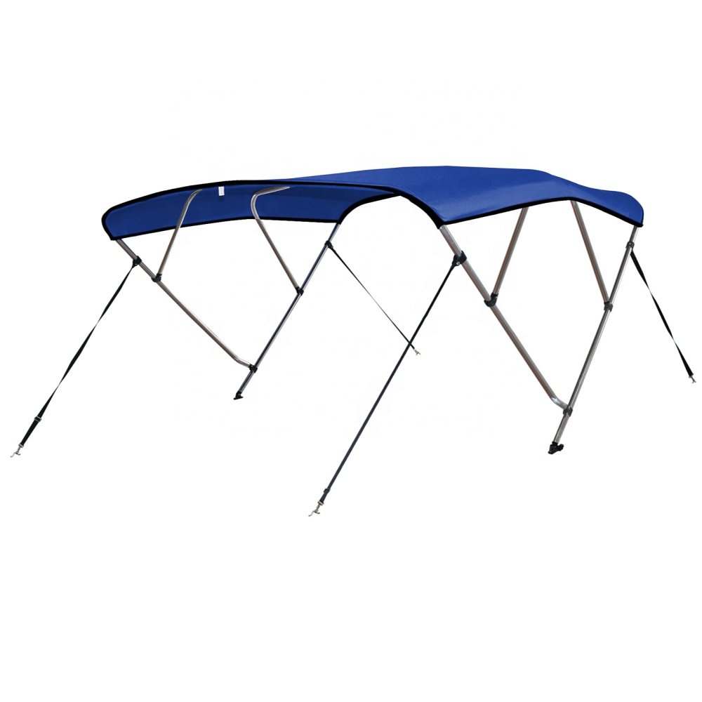 Easezone 600D Polyester Aluminum Tent Top Cover 4 Bow Boat Different Color Boat Bimin Top