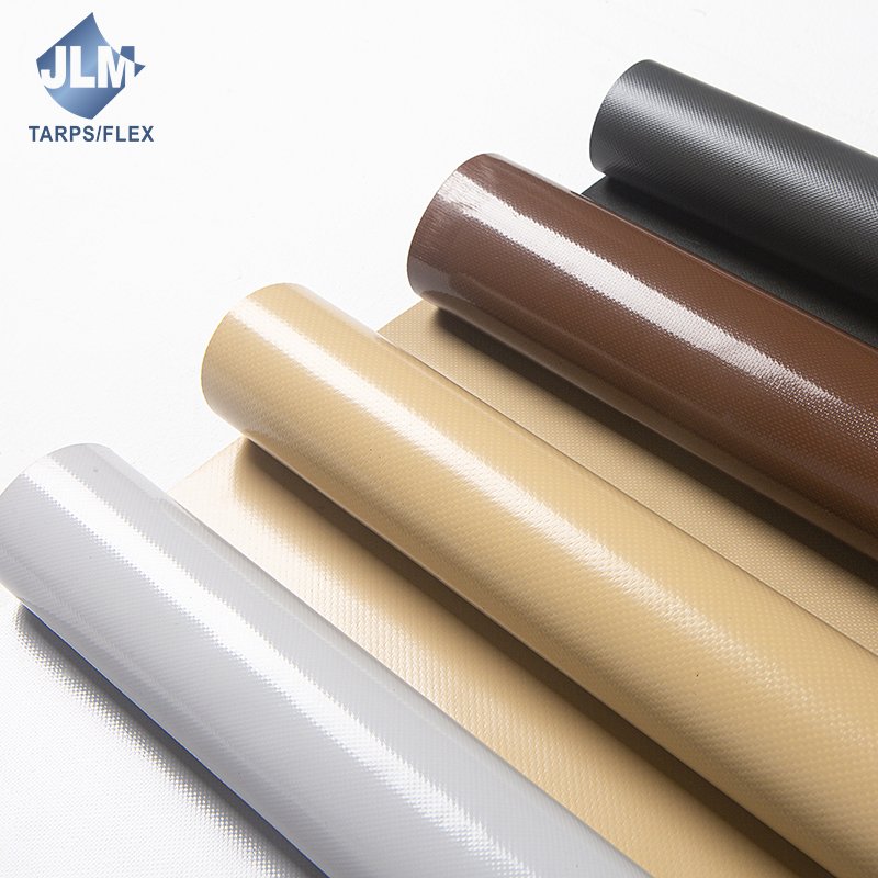 Jinlong Factory Price 650gsm Heavy Duty PVC Coated Tarpaulin Roll PVC Tarpaulin Manufacturer