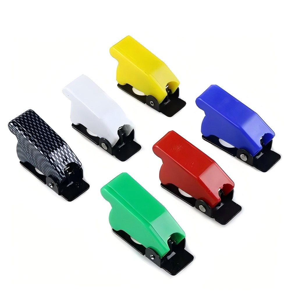 1PCS Auto Car Boat Truck Illuminated Led Toggle Switch's Safety Aircraft Flip Up Cover Guard