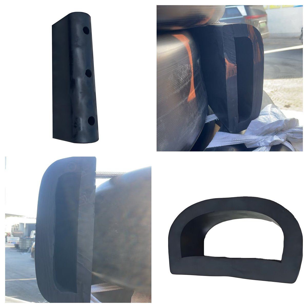 China Factory EPDM D Type Rubber Fender Super Anti-Collision Dock/Boat/Berthing/Jetty Bumper Competitive Price Marine/Port