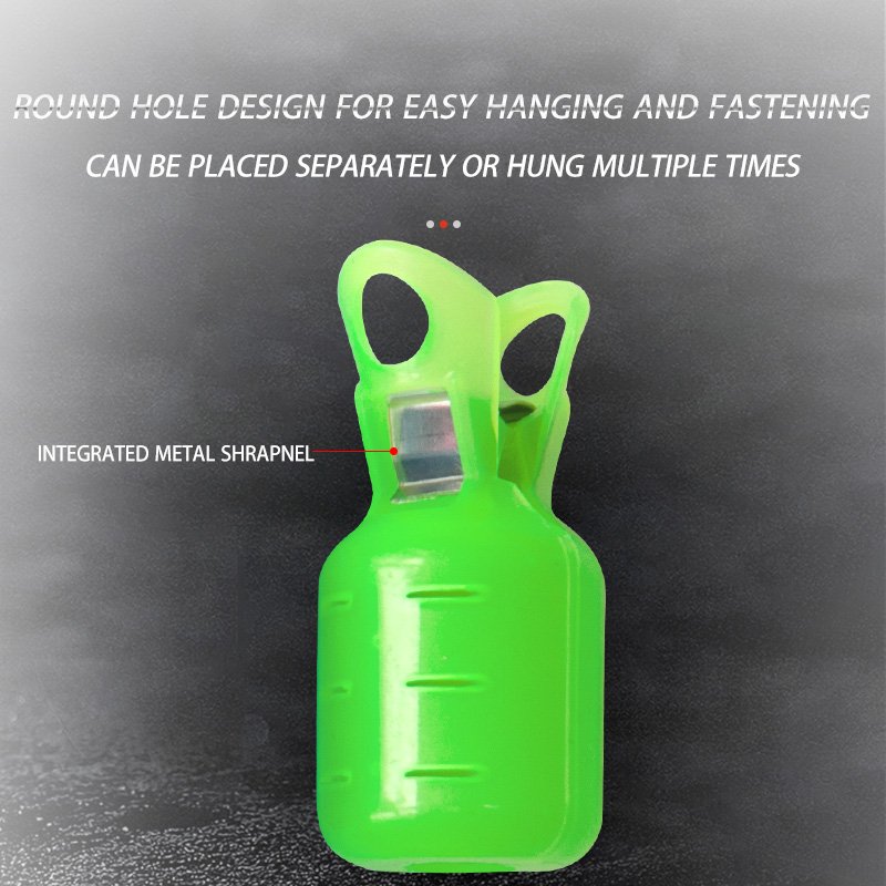 Fishing Hook Covers Squid Jig Hook Protector Egi Lure Wooden Shrimp Hook Bonnets Fishing Gear