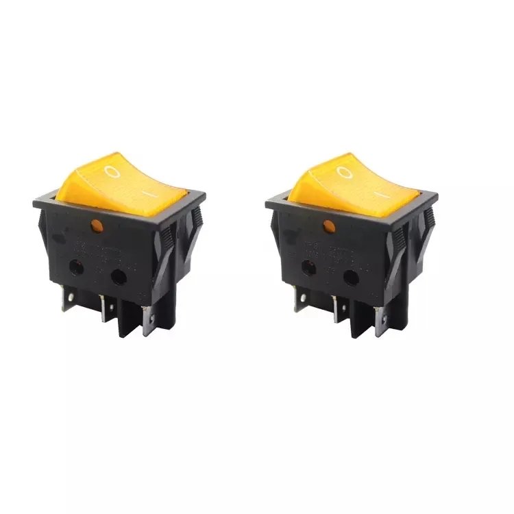 KCD4 Series Rocker Switch Color Button ON-OFF Rocker Switch