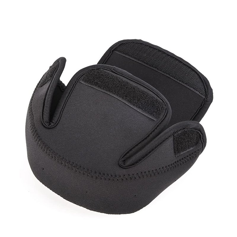 Wholesale Adjustable Neoprene Fishing Reel Pouch case Fishing Rod Reel Set Portable Fishing Reel Cover Bag