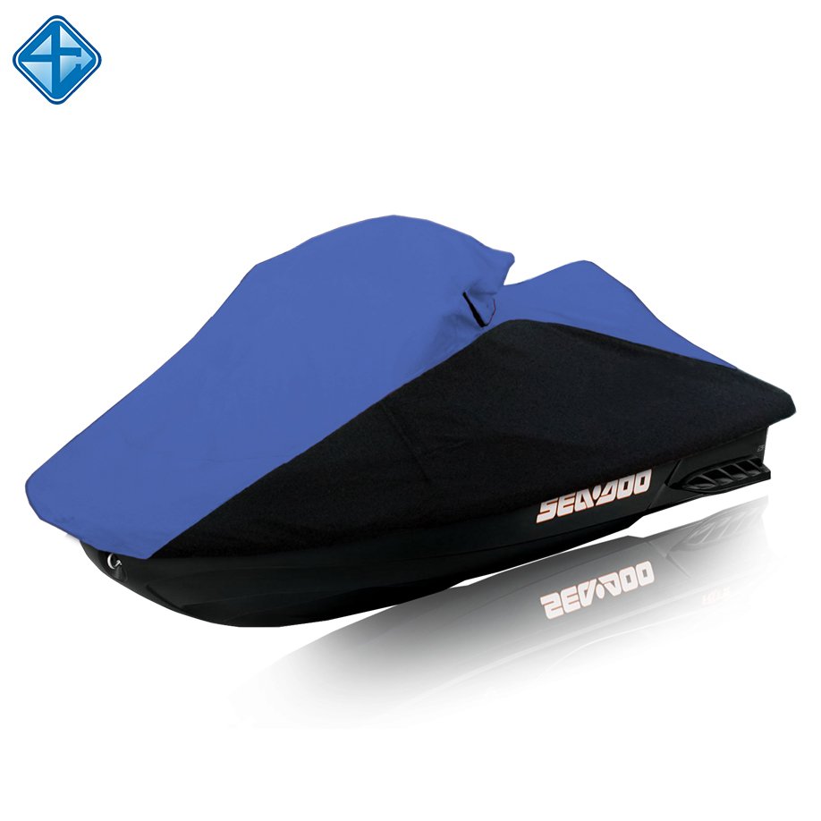Factory Wholesale Waterproof Durable Polyester Outdoor Jetski Cover UV Resistant Trailerable Jet Ski Cover