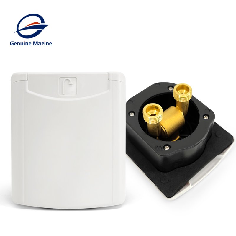 Genuine Marine Boat Black Color UV Resistance RV Exterior Shower with Cover Marine Boat Accessories