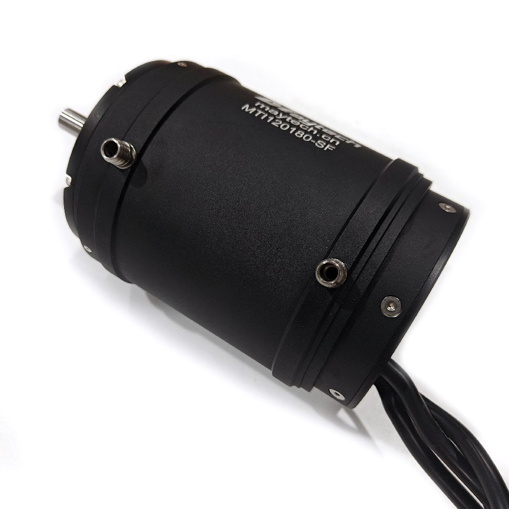 Maytech Watercooled 120180 Motor for Electric Boat Watercraft Power Engine 23KW High Torque 28.6N.m Jetski Jetsurf Motor