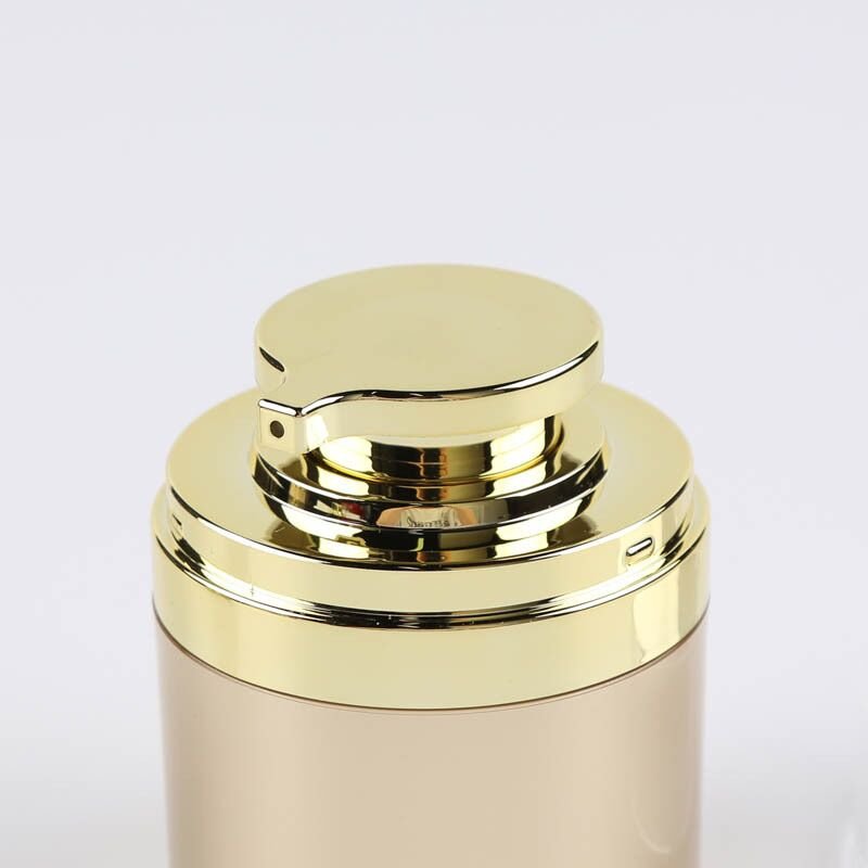 Factory Direct Supply Cosmetic Colorful AS Cover Push Type Ceramic Skincare Jar PP Acrylic Plastic Jars Eye Cream