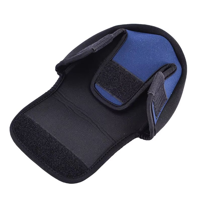 Customized logo Waterproof Neoprene Fishing Reel Cover Fishing Reel Bag for Outdoor Sport Durable Portable Fishing Reel Pouch