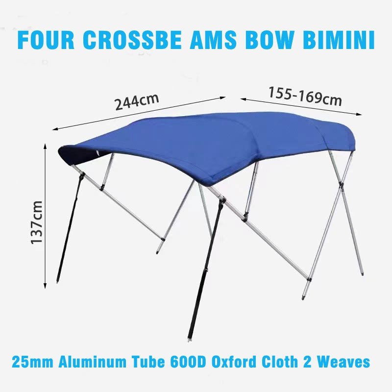 UV Protection Stainless Steel Bimini Tops for Boats