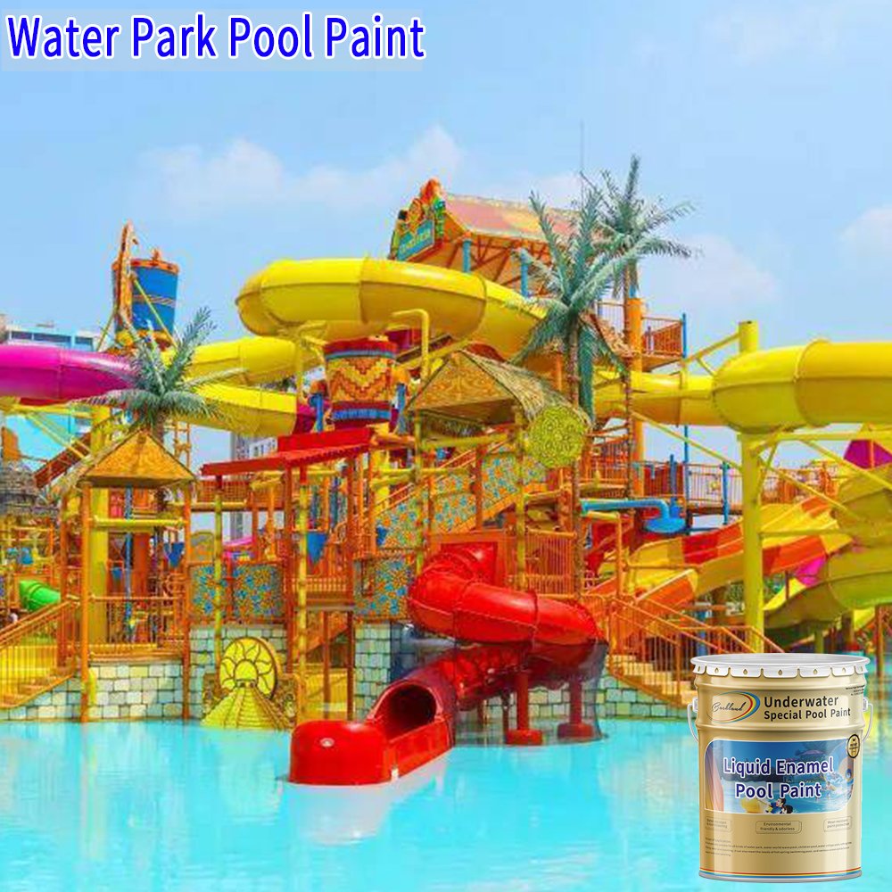 Waterproof Quality Pool Paint Cover 4 Sqm/kg Concrete or Cement in Swimming Pool for Underwater Coating with Epoxy Paint Factory