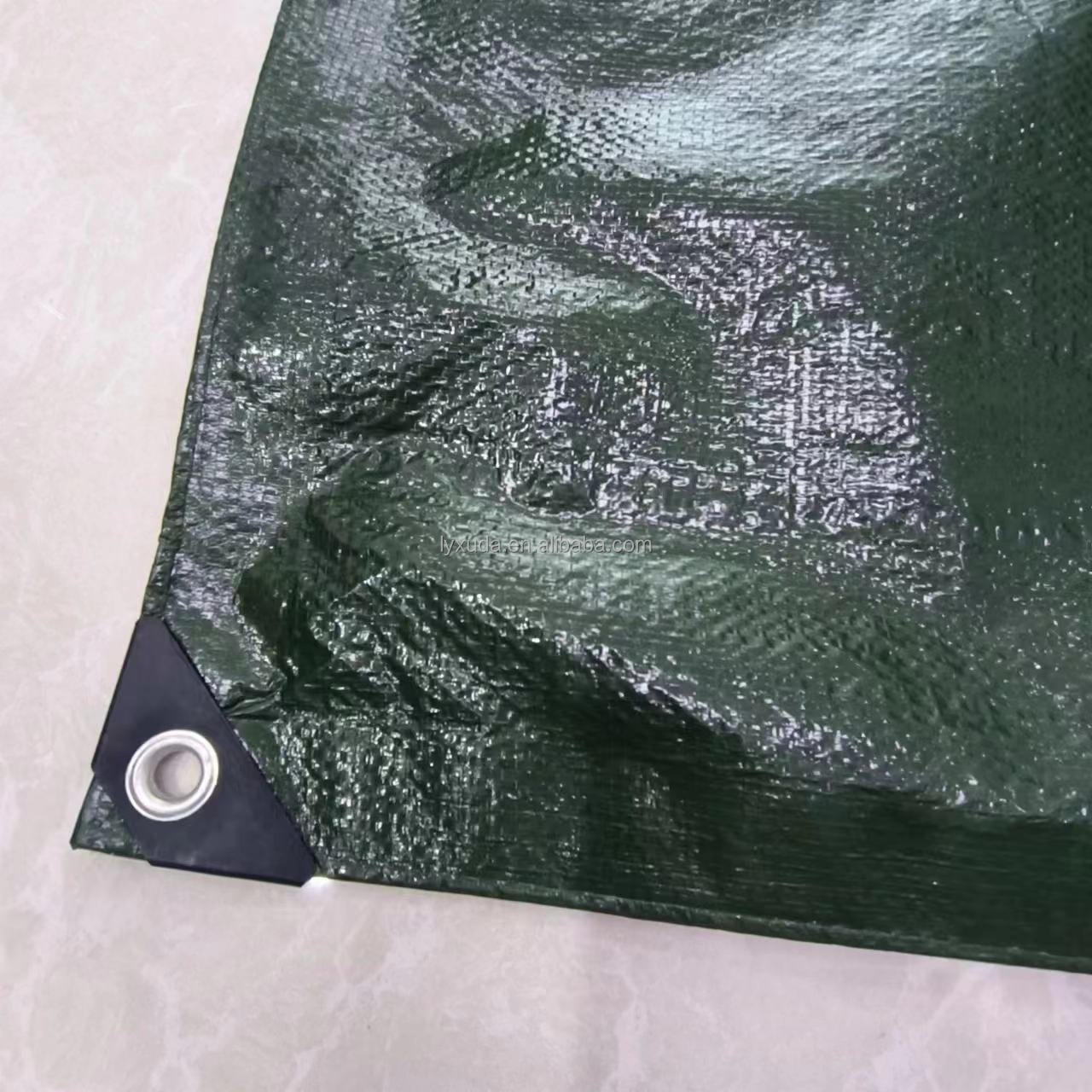 Linyi Large Waterproof Tarp Thick Poly Tarpaulin for Canopy Tents Boats RV or Pool Covers Multipurpose Protective Tarps