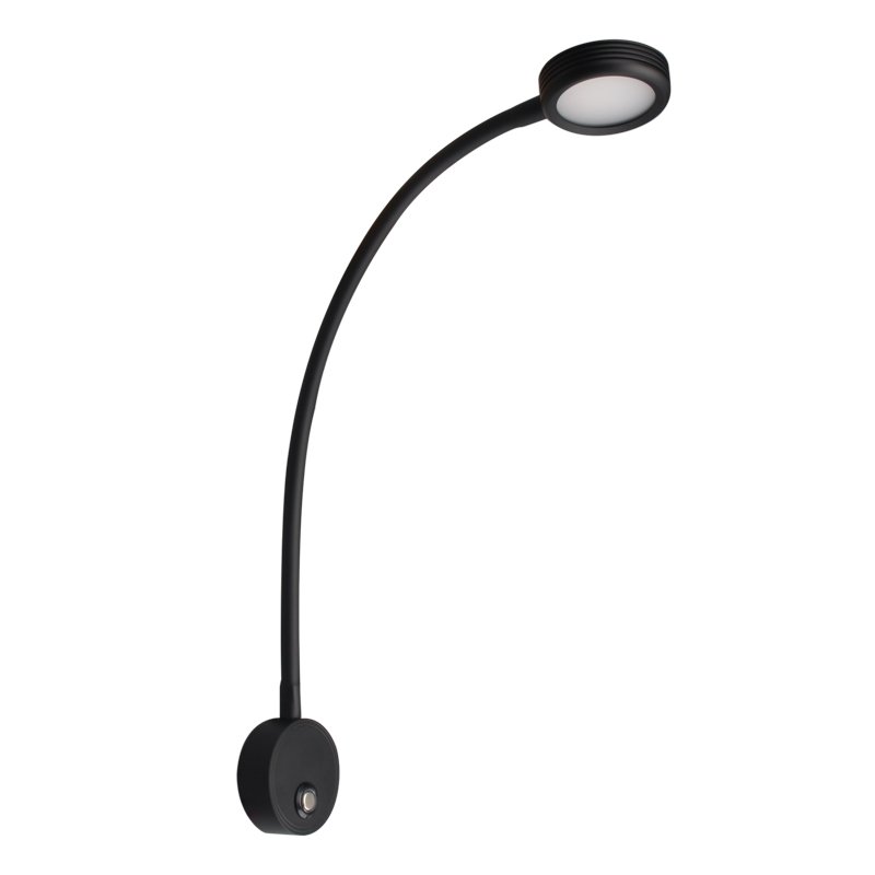 LED Reading Light Yacht Boats Bedside Lamp Flexible Gooseneck Light USB Charger Touch Dimming Control Touch Switch