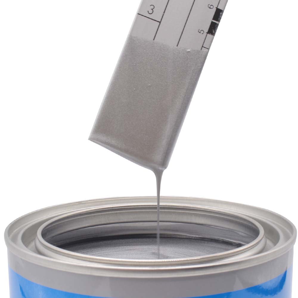 Super Bright Medium Coarse Metallic Car Paint 1k Automotive Coating Silver Colorful High Grain Feel Auto Paint