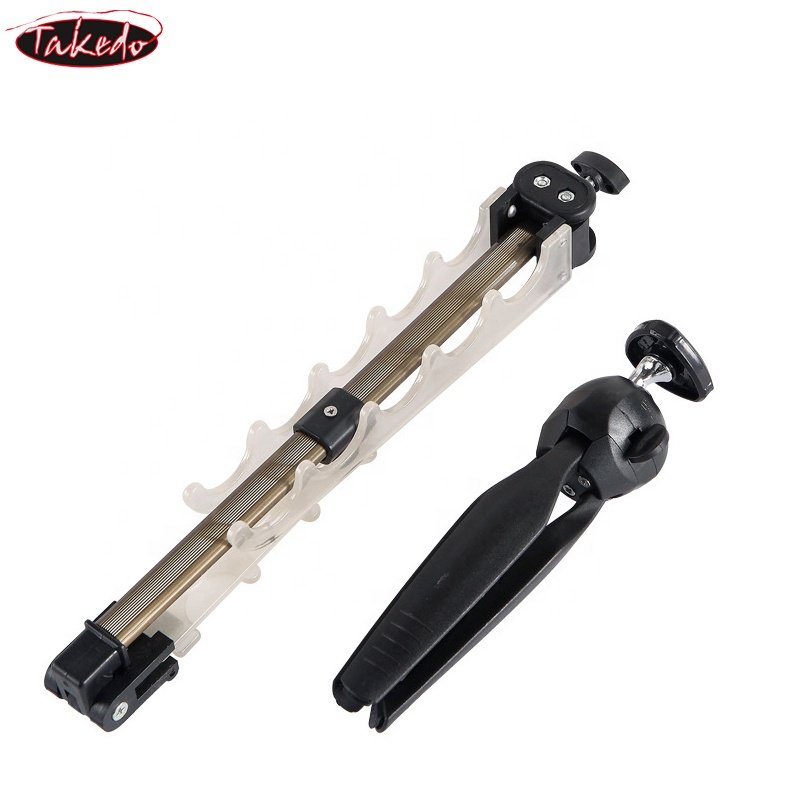 TAKEDO XQ02 Wholesale New Arrivals Ice Fishing Rod Holder Raft Fishing Rod Support Tripod Multifunctional Winter Fishing Gears