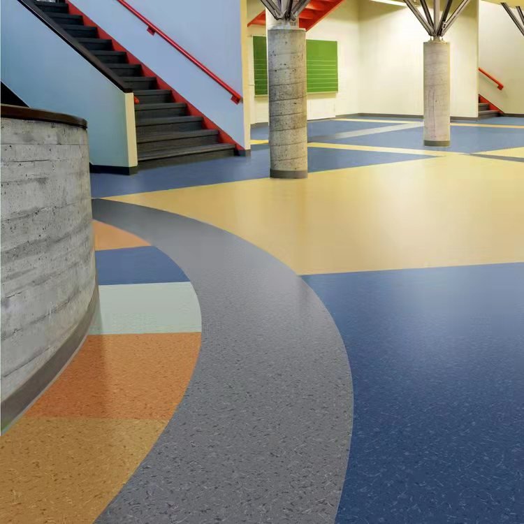 INDUSTRY STANDARD Wooden 2m Width Vinyl PVC Flooring Sheet Rolls PVC Floor Roll Carpet Covering
