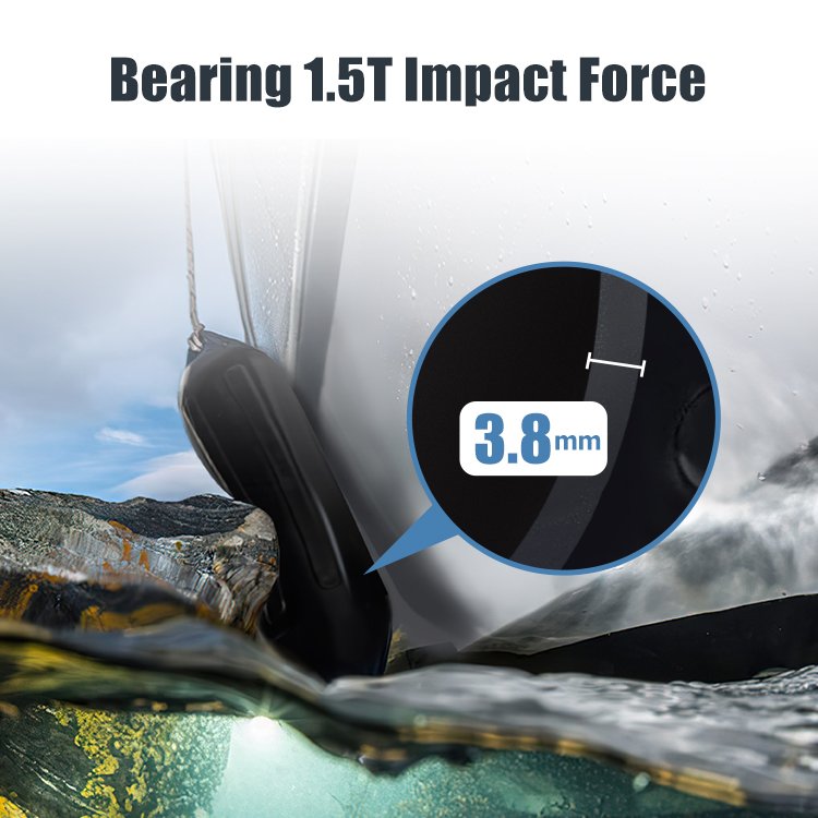 HOMFUL Portable PVC Boat Fender Marine Bumper Yacht Fender Inflatable Boat Fender for Boat