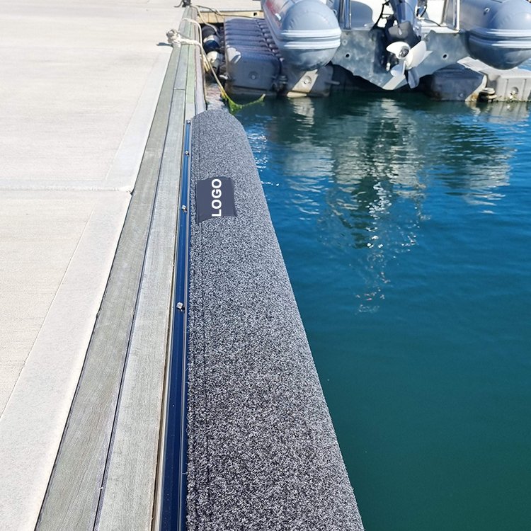 Custom High Quality Small Large Natural Rubber Marine Fender Cover Flat Bumper Eva Foam Marine Rubber Boat Fenders