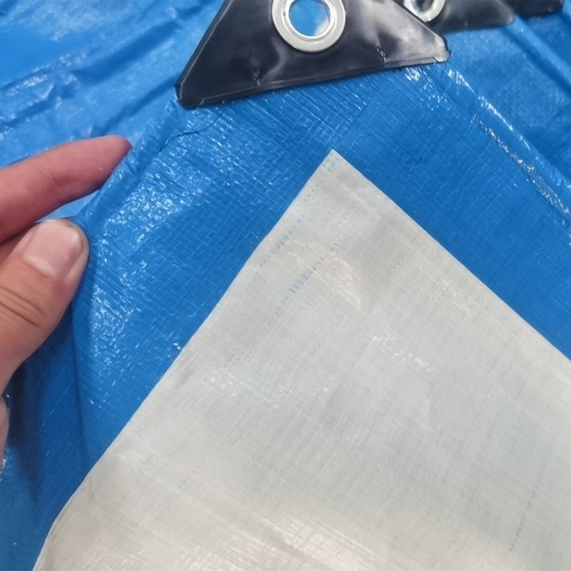 Cover Sheet Rolls Tents Boats Home Canopies Premium Blue Multi-Purpose Waterproof Poly Tarp Cover Tarpaulin