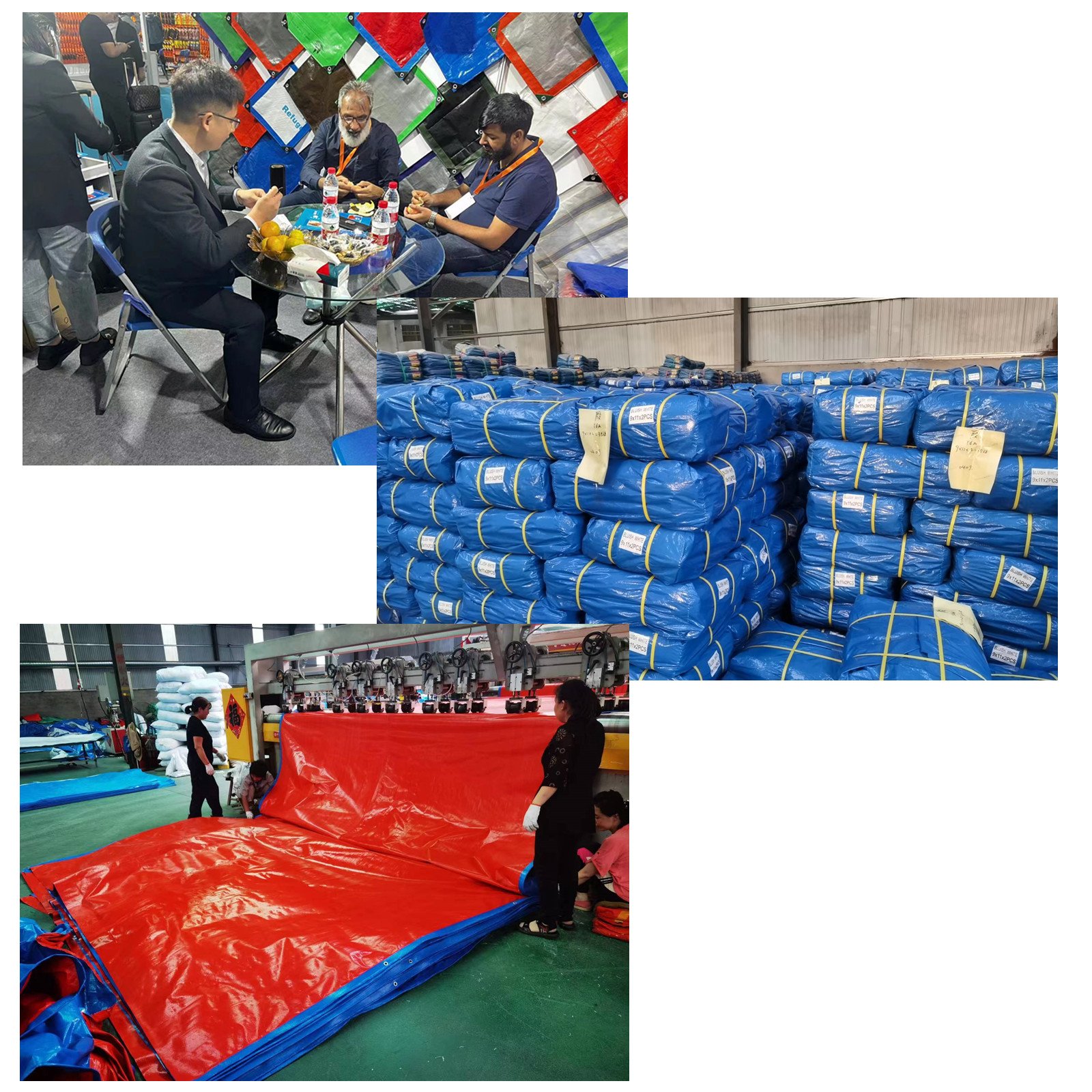 Cover Sheet Rolls Tents Boats Home Canopies Premium Blue Multi-Purpose Waterproof Poly Tarp Cover Tarpaulin
