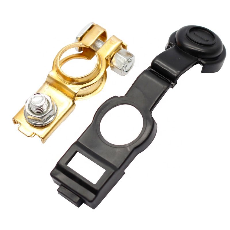 Car 12V Battery Terminal Connectors Clamp Iron Brass Quick Release Battery Terminal
