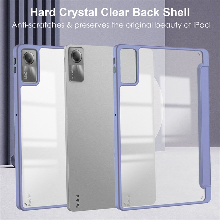 Applicable Redmi Redmi Pad SE 11 2023 Xiaomi Tablet 6pro Acrylic Tri-fold Protective Shell