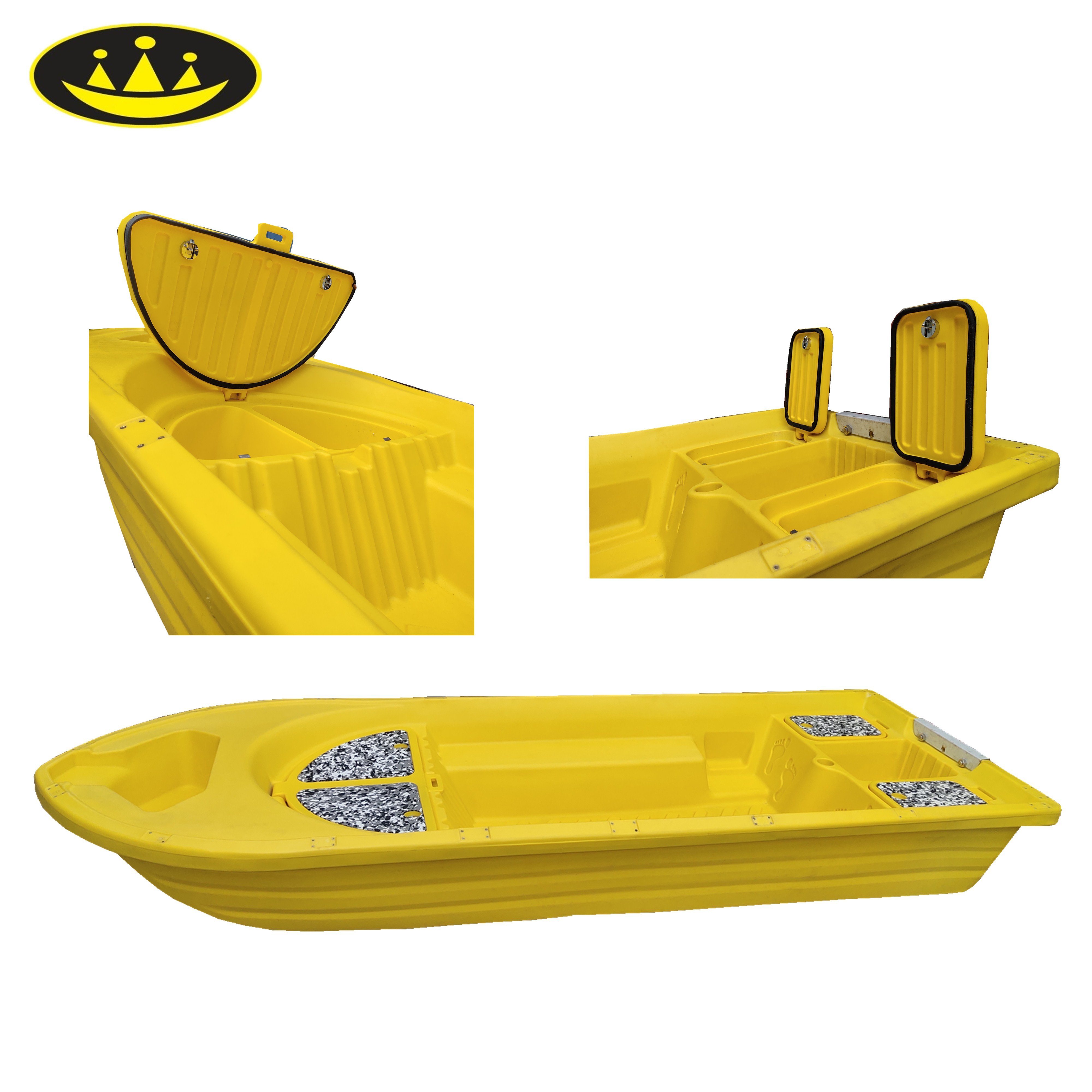 Plastic Boat Fishing Boat 6 Person Rescue Boat
