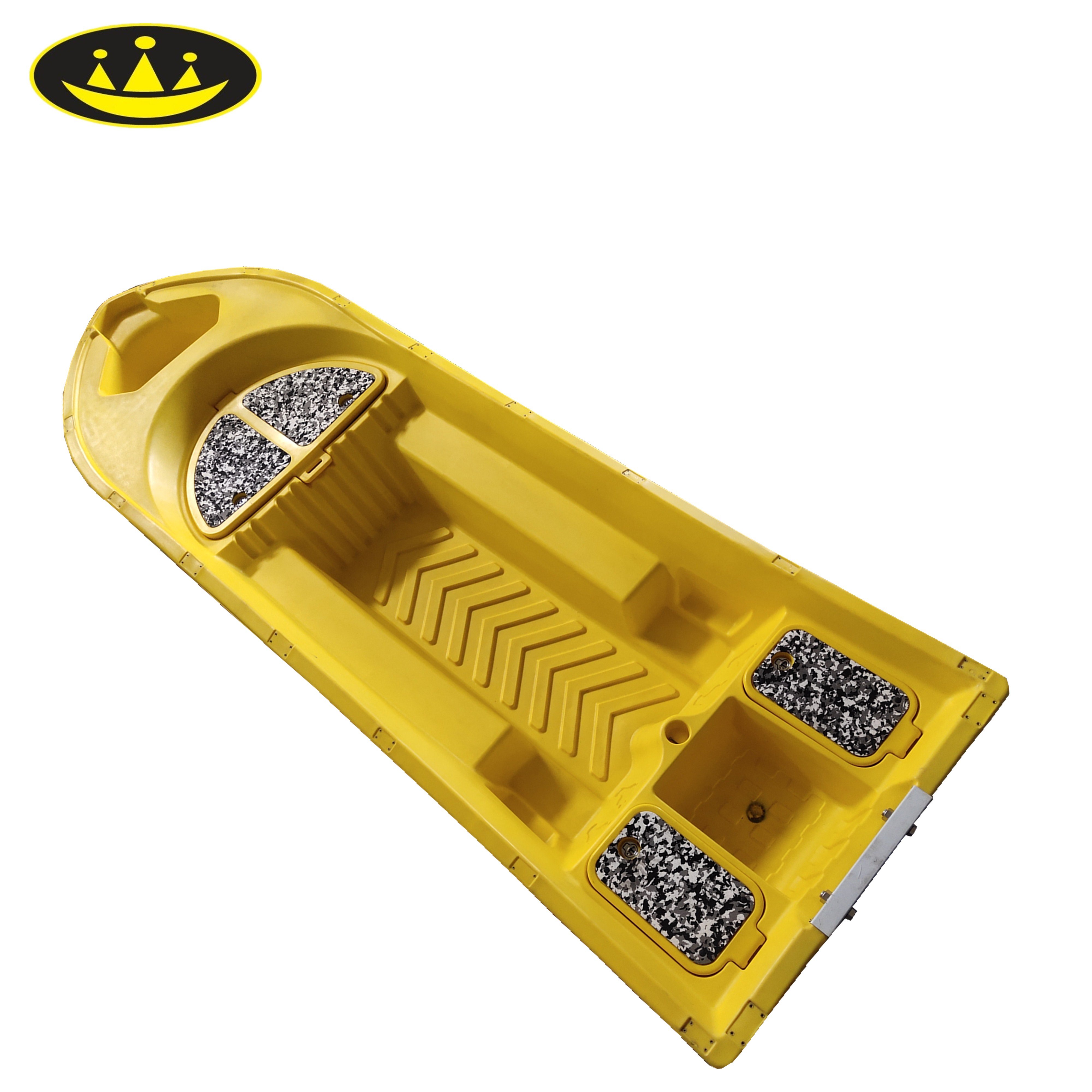 Plastic Fishing Boat Two Layer Good for Entertainment and Fishing