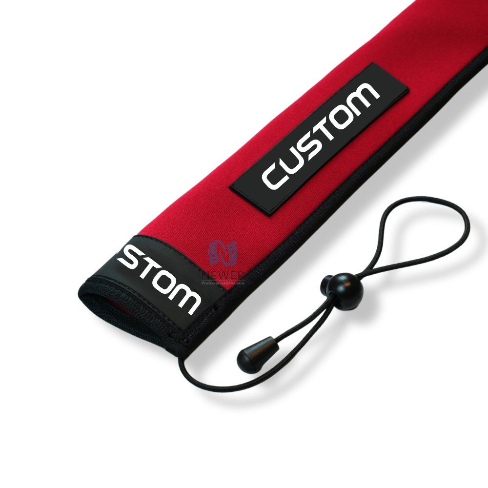 China Manufacturer Soft Fishing Rod Protection Bag Portable Pole Storage High Quality Neoprene Fishing Rod Gloves