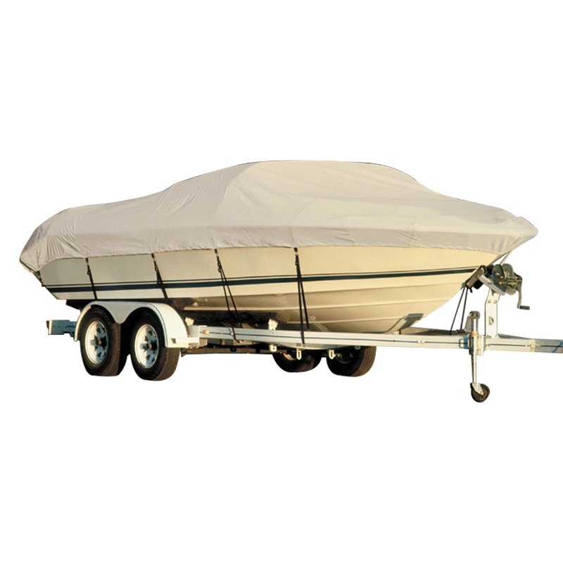 Custom Canoe Cover Heavy Duty 600D Fit Boat Covers Trailerable Uv Resistant Durable Powerboat Cover