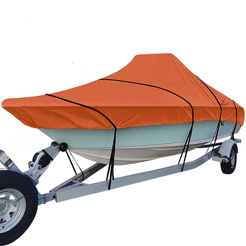 Custom Canoe Cover Heavy Duty 600D Fit Boat Covers Trailerable Uv Resistant Durable Powerboat Cover