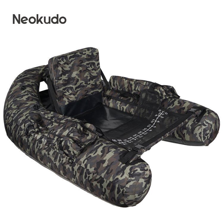 Inflatable Fishing Boat 600D Oxford Cover Outside PVC air Bladder Inside Inflatable Fishing Float Tube