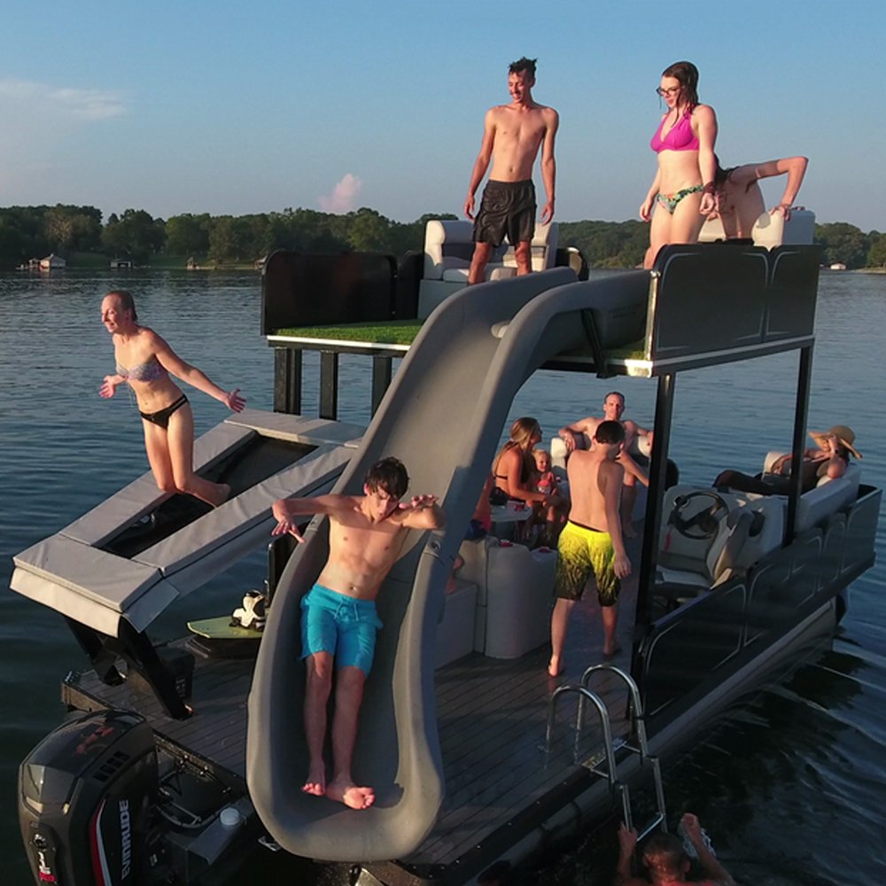 Pontoon Boat Accessories Furniture Cover Bimini Top Pontoon Boat Parts for Sale