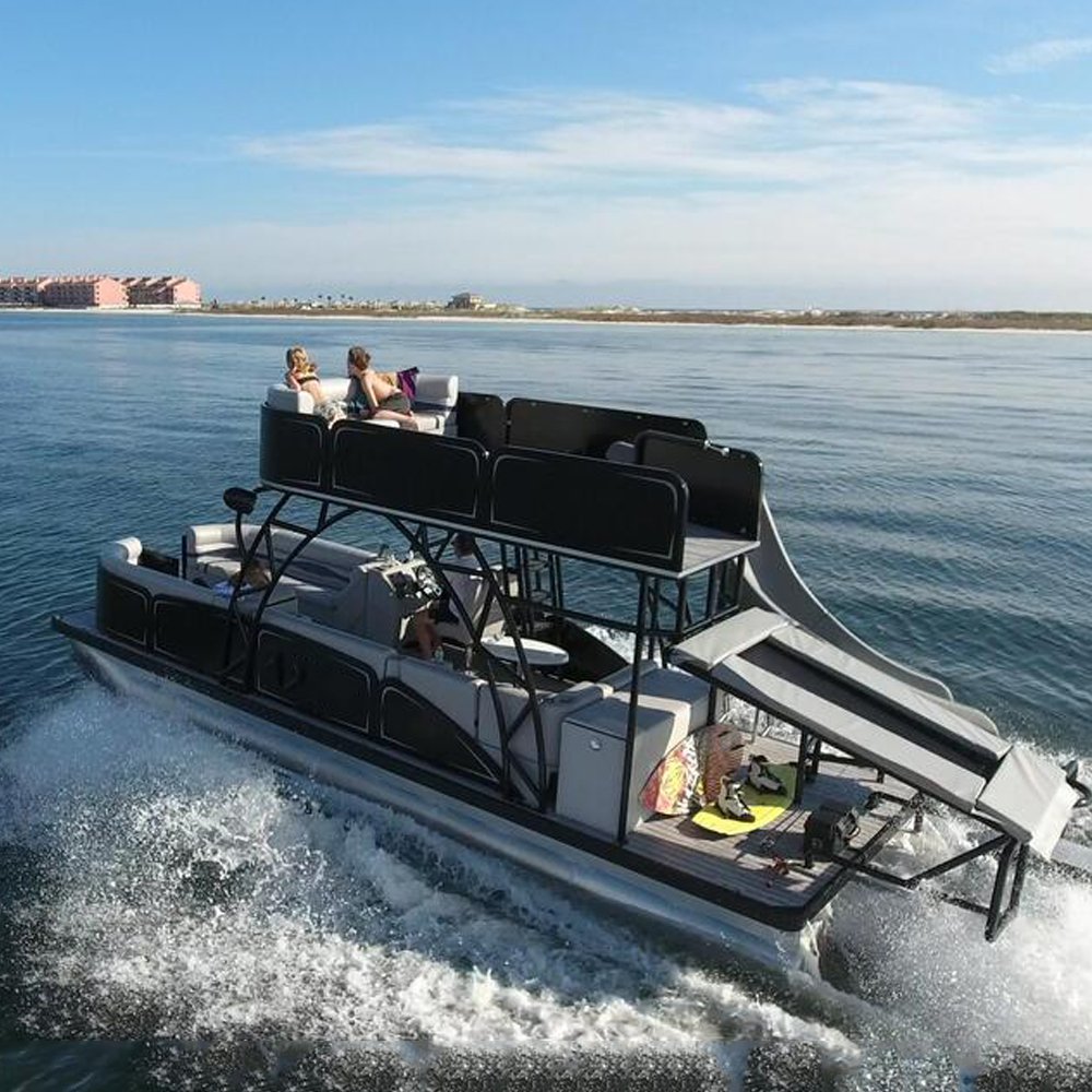 Pontoon Boat Accessories Furniture Cover Bimini Top Pontoon Boat Parts for Sale