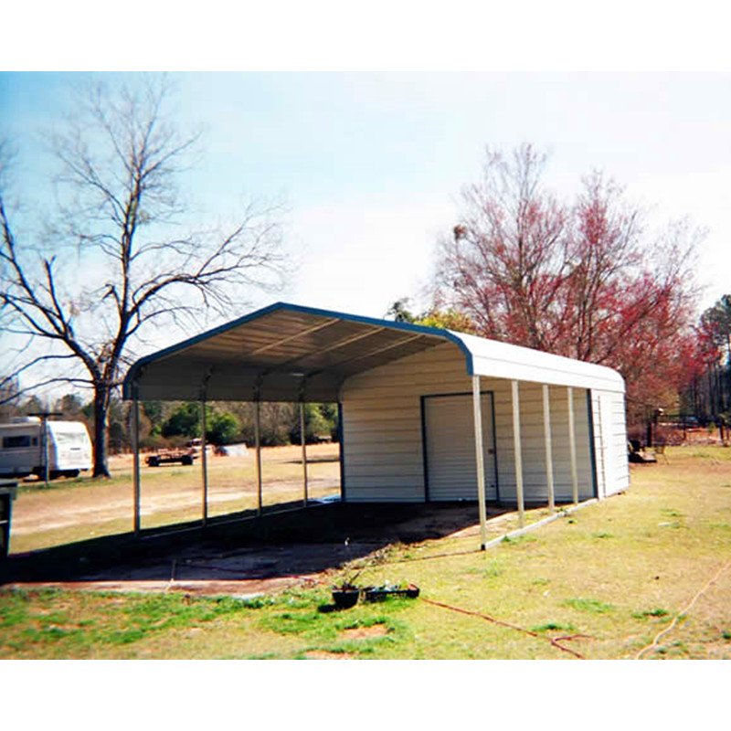 18x30 Carport with Utility Shed