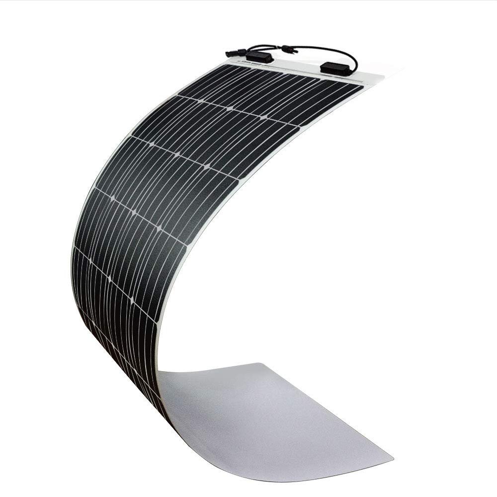 IP68 Split Junction Box EFFE Covered Dark Blue Back Contact 180w Mono Flexible Solar Panel 175w Price