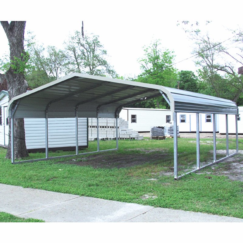Regular Carport Kit Made of Metal Building