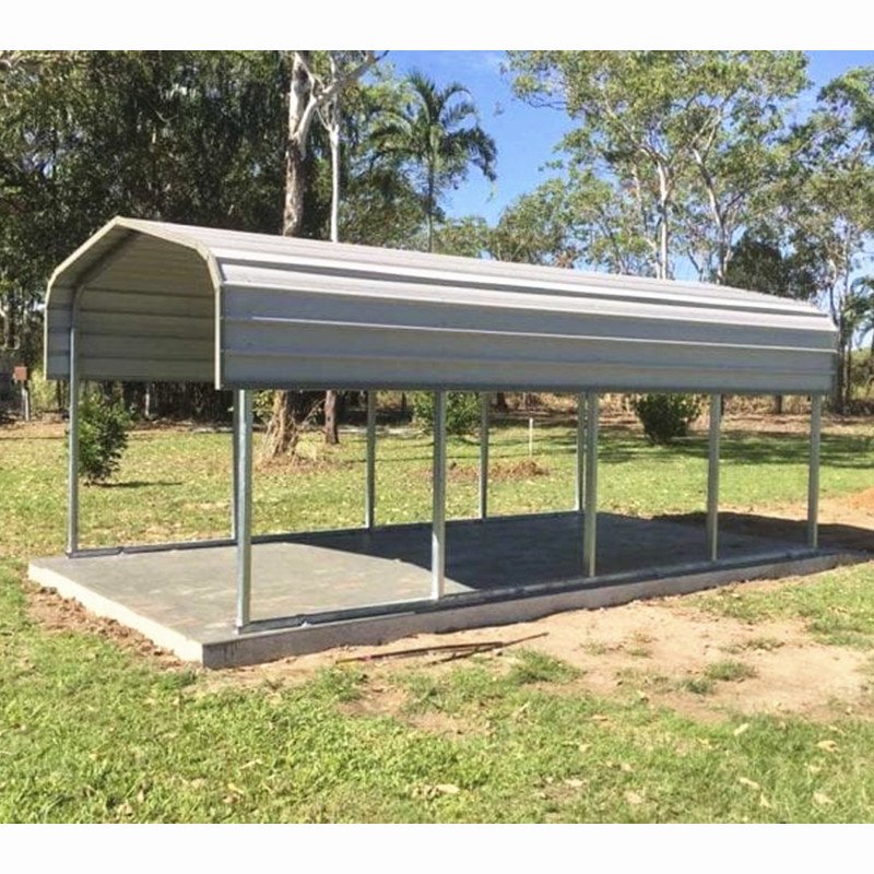Regular Carport Kit Made of Metal Building