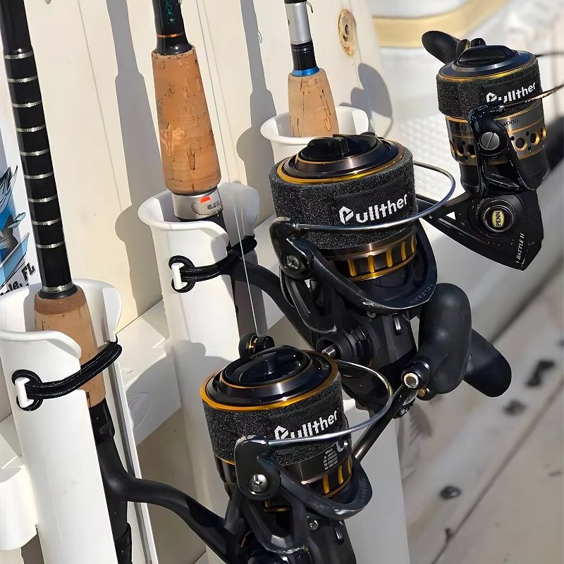 Pullther New Fishing Spinning Reel Protect Spool Belt Cover Line Cup Preservation Case High Quality Fishing Tool Accessories