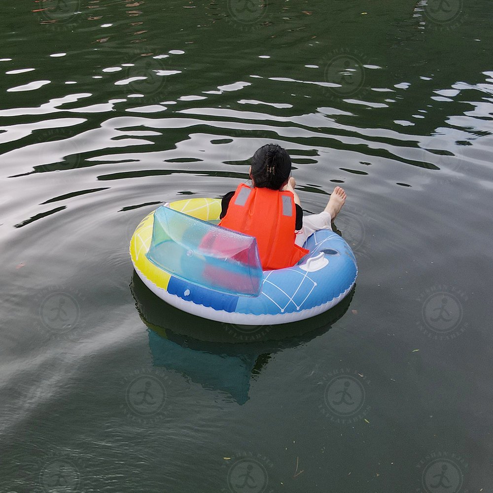 Multicolor Motorized Pool Battery Powered PVC Summer Float Brand New Motorized Pool Cruiser