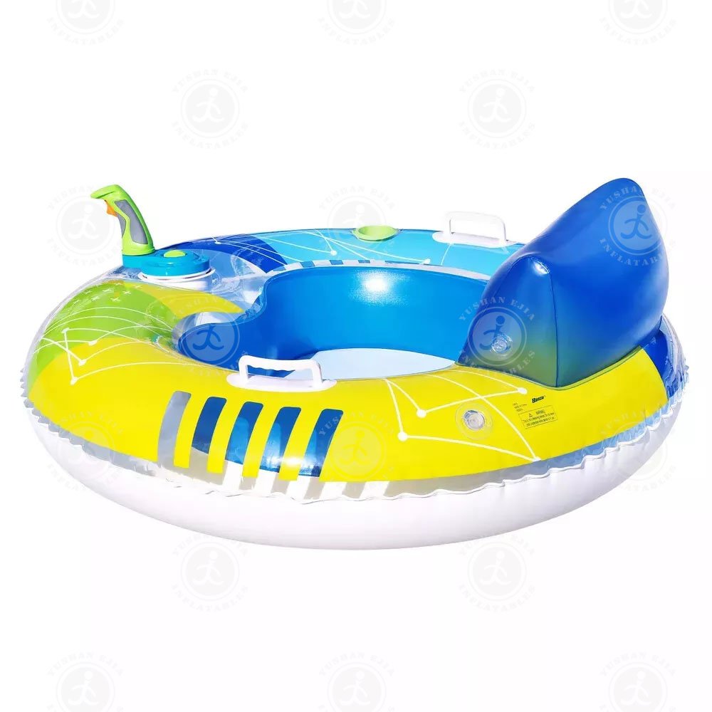 Multicolor Motorized Pool Battery Powered PVC Summer Float Brand New Motorized Pool Cruiser