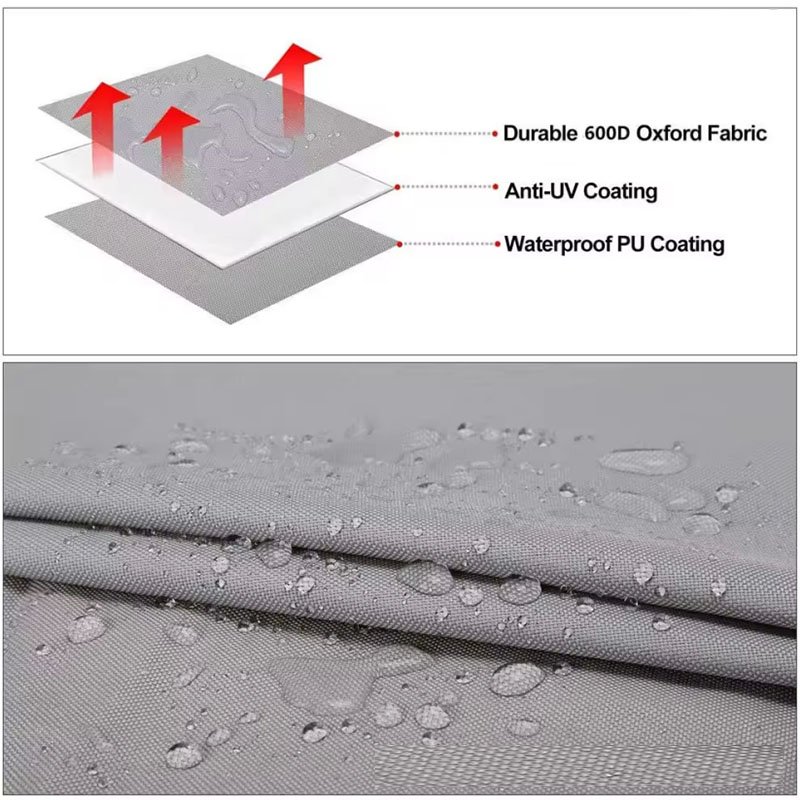 Custom Waterproof UV Resisting PVC Boat Cover Sports Design Style Made of Oxford Polyester for Outdoor Use Offering Protection