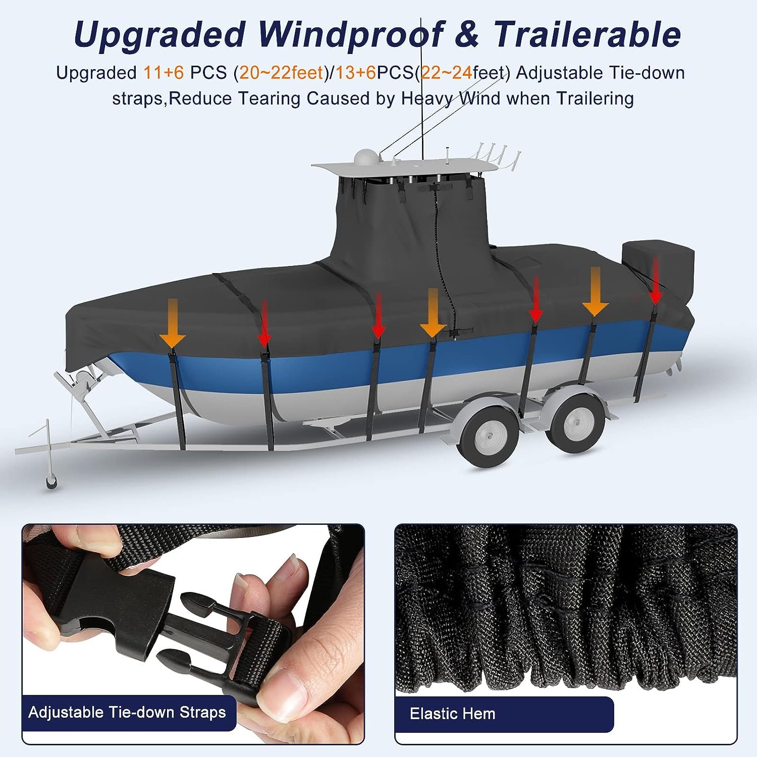 Custom Pvc Boat Covers Waterproof and Uv Resisting Covering Boat