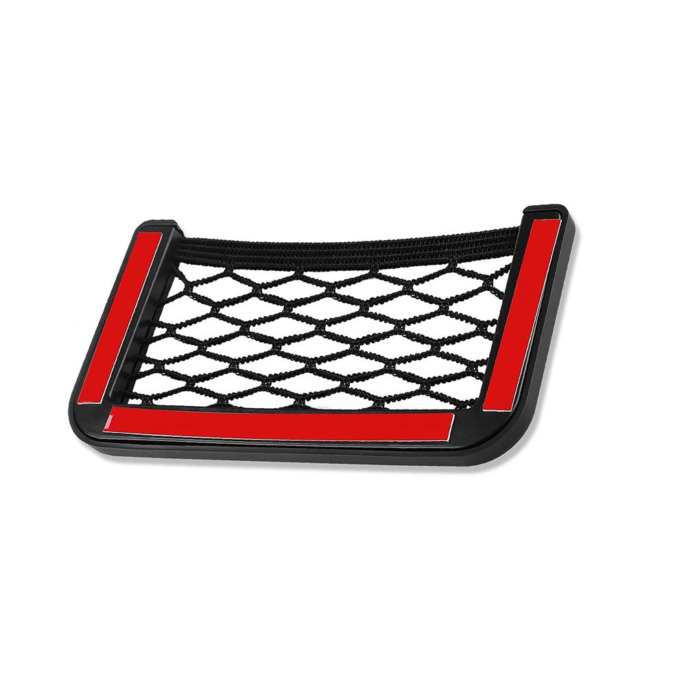 Plastic Frame Car Storage Net Bag Phone Car Mesh Net Holder RV Storage Boat Cargo Pocket Organizer