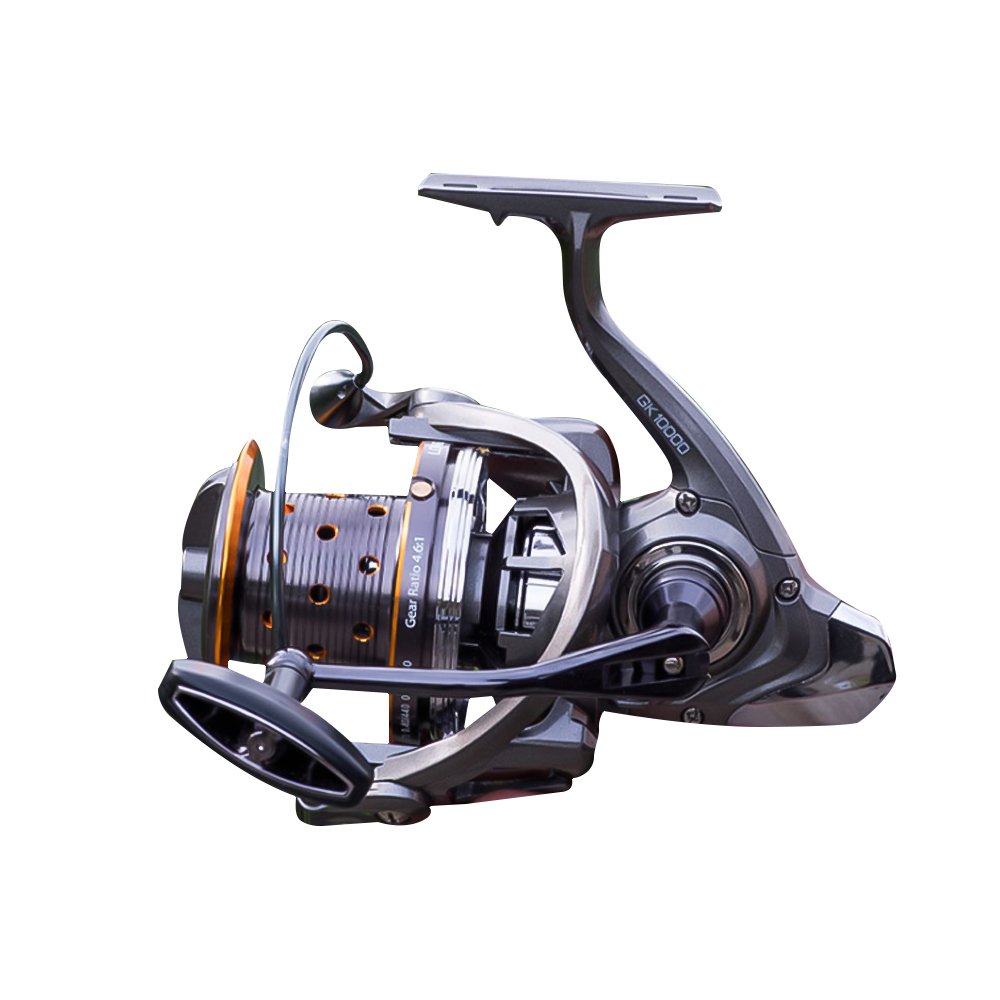 6+1 Stainless Steel Bearing Metal Fishing Reels 5000-10000 Big Far Throw Reel