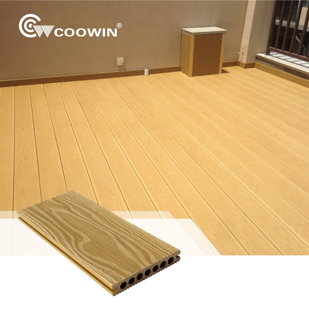 Outdoor Swimming Pool Waterproof Wpc Decking Tiles Upper Deck With High Quality