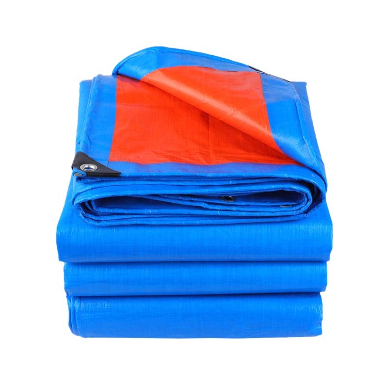 High Quality Colorful Striped 40FT X 40FT Canvas PE Tarpaulin Boat Car Cover