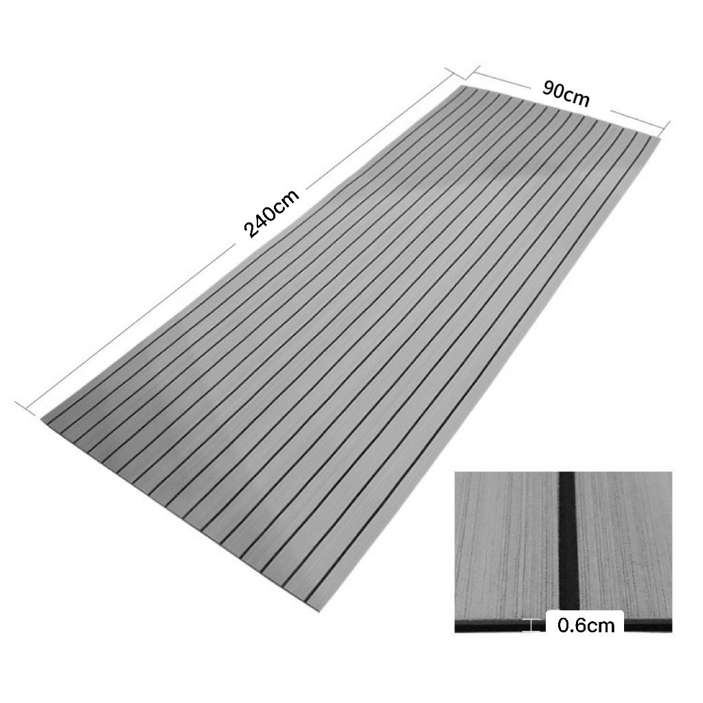Classic Composite Brushed Durable EVA Carpet Foam Deck Marine Deck Covering Synthetic Teak Brushed Outdoor Boat Yacht Flooring
