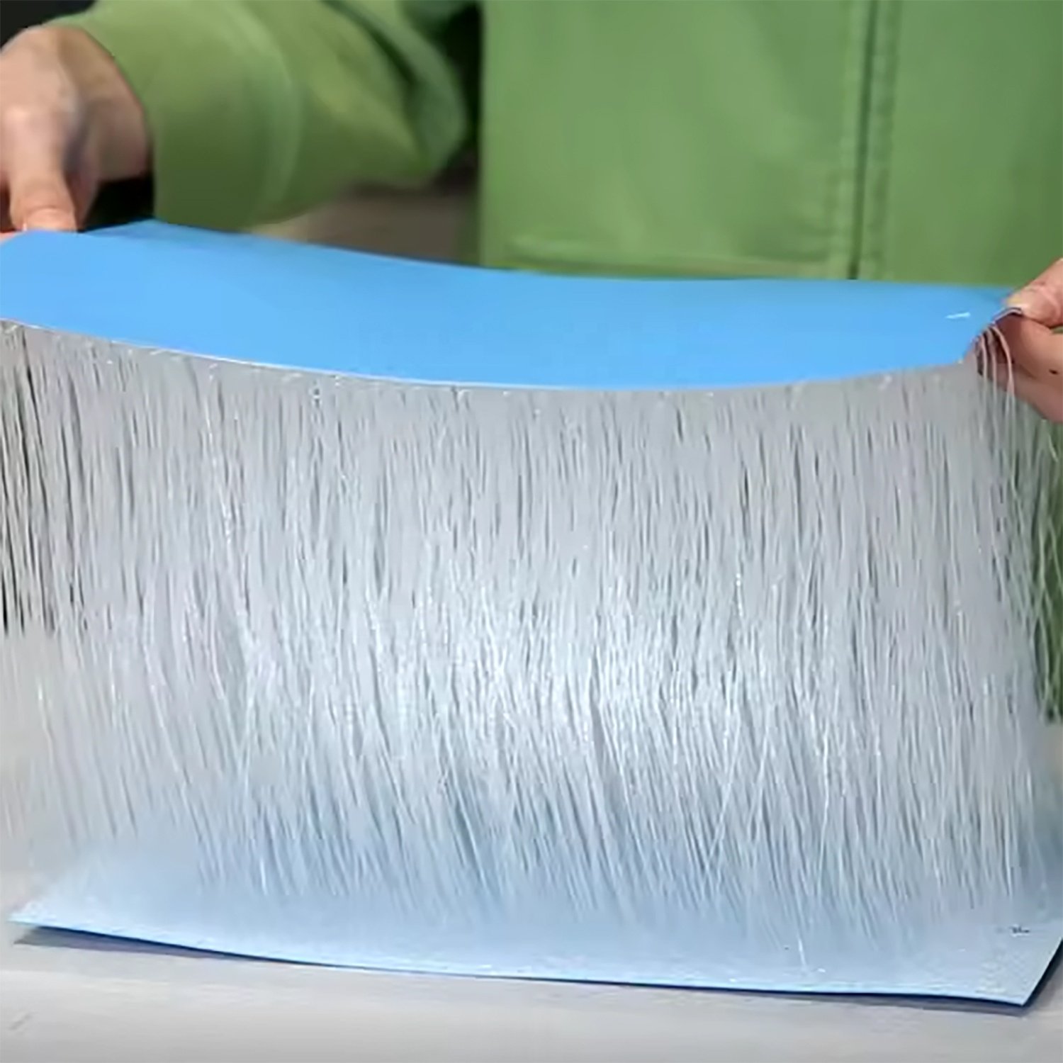 20cm Reinforced Woven PVC Coated Double Wall Fabric Drop Stitch Fabric for Inflatable Boat SUP Board Drop Stitch Material