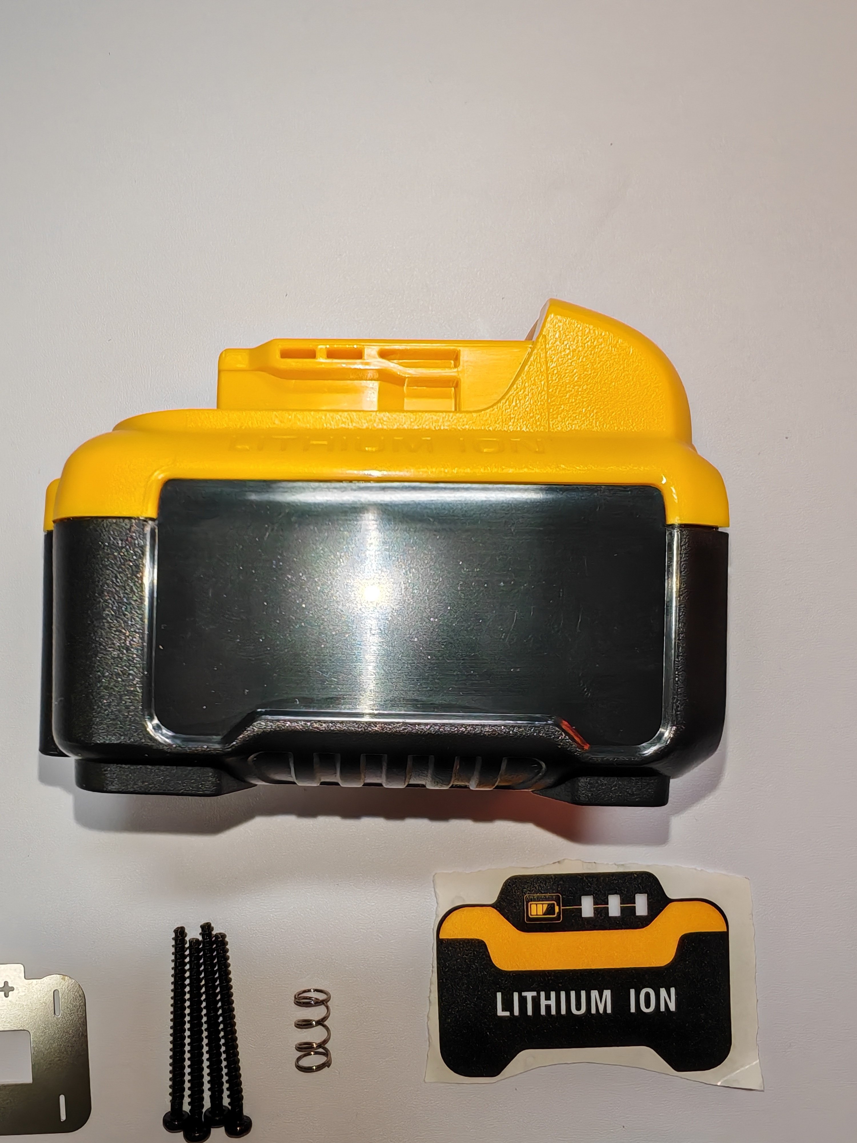 Factory Price Dewal DCB120 DCB127 12V Plastic case 3.0AH 4.0ah 5.0ah 6.0Ah Plastic Housing 6 Cell Plastic Cover Kit Bms PCB