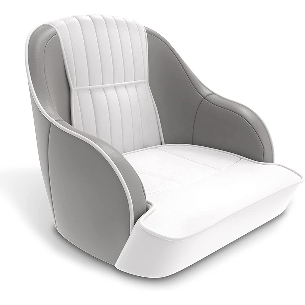 Other Marine Supplier Jet Boat Seats Marine Cheap Pontoon Boat Seat Red White Fishing Boat Seat Wholesale Yacht Captain Chairs